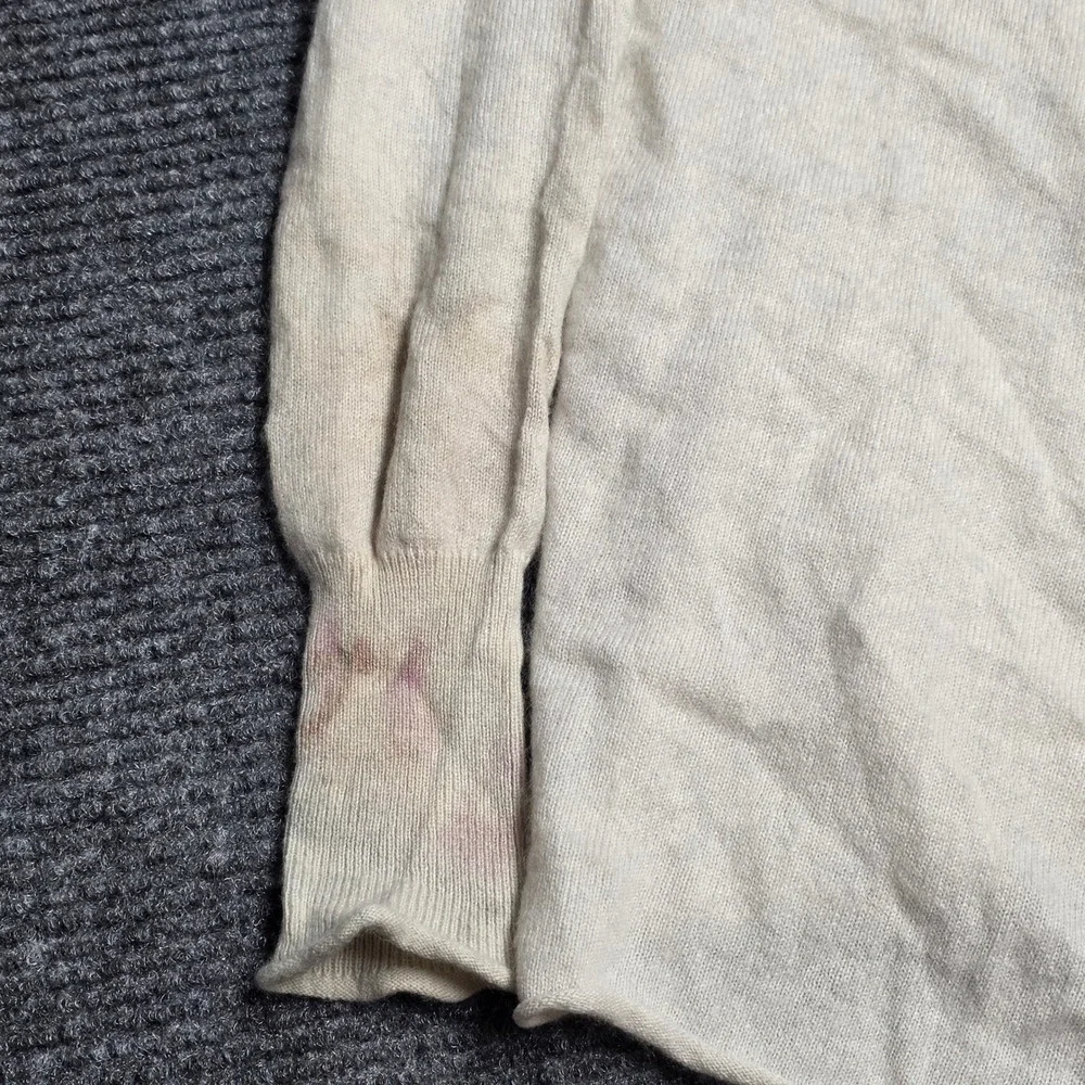 Aqua Cashmere Open Front Draped Cardigan Women's‎ Size Small Cream